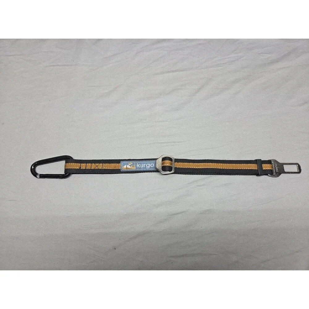 Kurgo Car Safety Tether for Dogs Connects Harness Directly to Seatbelt Buckle
